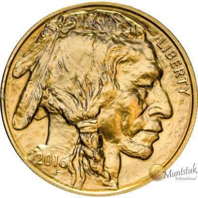 1 oz, USA, 2016, Gold - American Buffalo obverse