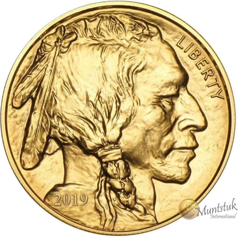 1 oz, USA, 2019, Gold - American Buffalo, obverse