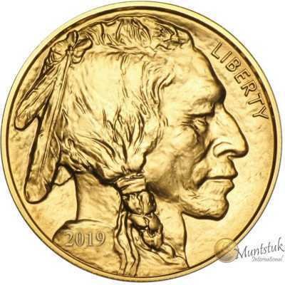 1 oz, USA, 2019, Gold - American Buffalo, obverse
