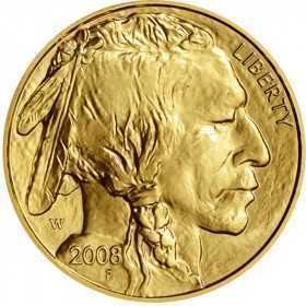 1/2 oz, USA, 2008, Gold - American Buffalo obverse