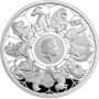 1oz, UK, 2021, Silver, Queen's Beasts Completer reverse