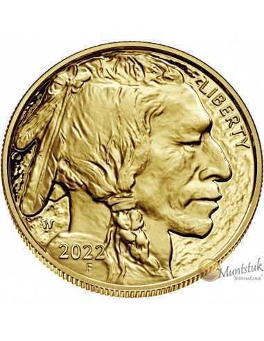 1 oz, USA, 2022, Gold - American Buffalo(Proof) obverse
