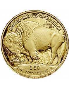 1 oz, USA, 2022, Gold - American Buffalo(Proof) reverse