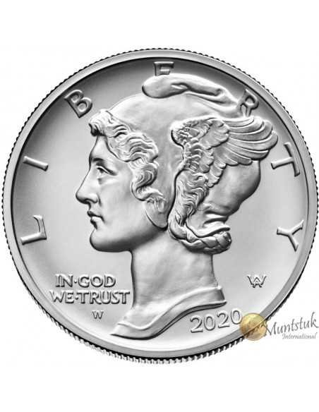1 oz, USA, 2020, Palladium - American Eagle(UNC) obverse