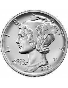 1 oz, USA, 2021, Palladium - American Eagle(Bullion) obverse
