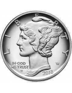 1 oz, USA, 2018, Palladium - American Eagle(Proof) obverse