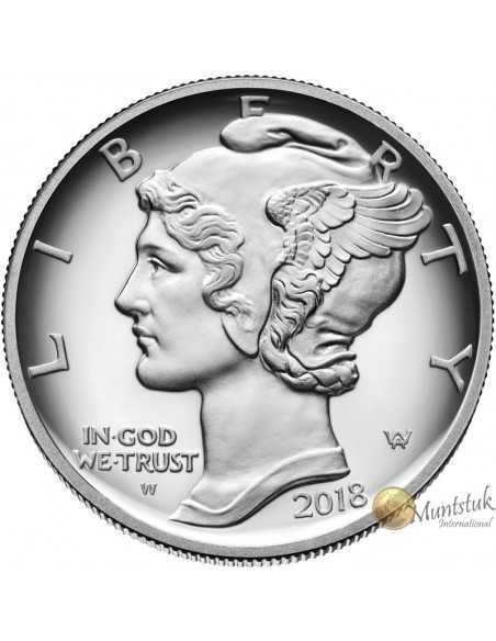 1 oz, USA, 2018, Palladium - American Eagle(Proof) obverse