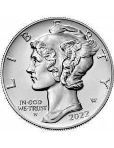 1 oz, USA, 2022, Palladium - American Eagle(Proof) obverse