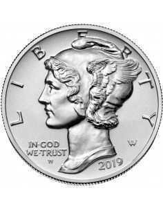 1 oz, USA, 2019, Palladium - American Eagle(Proof) obverse