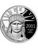 1/2 oz, USA, 2003, Platinum - Eagle(Proof) obverse