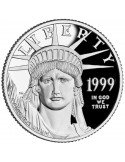 1 oz, USA, 1999, Platinum(Proof) - Eagle obverse
