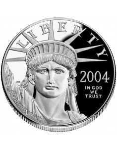 1 oz, USA, 2004, Platinum - Eagle(Proof) obverse