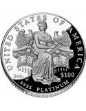 1 oz, USA, 2006, Platinum Proof - Eagle Reverse