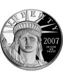 1 oz, USA, 2007, Platinum Proof - Eagle Obverse