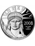 1 oz, USA, 2008, Platinum - Eagle obverse