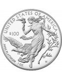 1 oz, USA, 2016, Platinum(Proof) - Eagle reverse
