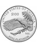 1 oz, USA, 2018, Platinum - Eagle Reverse
