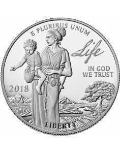1 oz, USA, 2018, Platinum - Eagle obverse