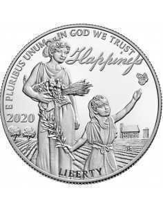 1 oz, USA, 2020, Platinum - Eagle obverse