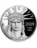 1 oz, USA, 2009, Platinum - Eagle(Proof) obverse