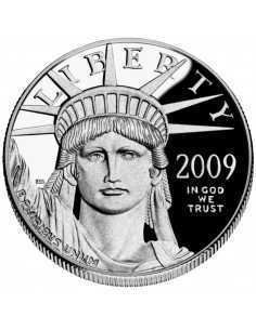 1 oz, USA, 2009, Platinum - Eagle(Proof) obverse