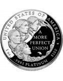 1 oz, USA, 2009, Platinum - Eagle(Proof) Reverse