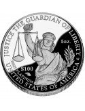 1 oz, USA, 2010, Platinum - Eagle reverse
