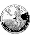 1 oz, USA, 2011, Platinum - Eagle reverse(Proof)