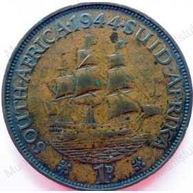 Penny, South Africa, 1944, Brass