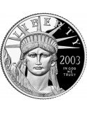 1/4 oz, USA, 2003, Platinum - Eagle(Proof) obverse