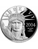 1 oz, USA, 2004, Platinum - Eagle(Bullion) obverse