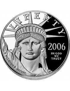 1 oz, USA, 2006, Platinum - Eagle(Bullion) obverse