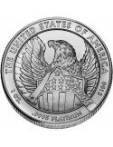 1 oz, USA, 2007, Platinum-Eagle (UNC) reverse