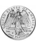 1 oz, USA, 2008, Platinum - Eagle(UNC) reverse