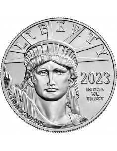 1 oz, USA, 2023, Platinum - Eagle(Bullion) obverse