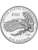 1 oz, USA, 2022, Platinum - Eagle(Proof) reverse