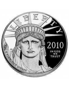 1 oz, USA, 2010, Platinum - Eagle(Proof) obverse