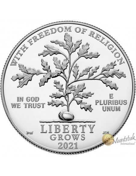 1 oz, USA, 2021, Platinum - Eagle(Proof) obverse