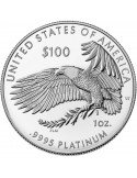 1 oz, USA, 2021, Platinum - Eagle(Proof) reverse
