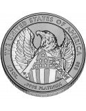 1/2 oz, USA, 2007, Platinum - Eagle(Proof) Reverse