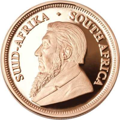 1/4 oz Krugerrand, South Africa, 2000, Fine Gold obverse