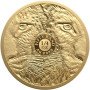 1/4 oz, South Africa, 2023, Gold, Big Five II - Leopard reverse