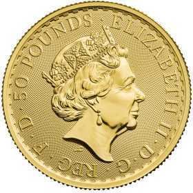 1/2 oz, UK, 2023, Gold - Britannia obverse