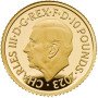1/10 oz, UK, 2023, Gold- Britannia, Proof(King Charles III) obverse