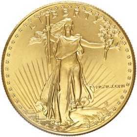1 oz, USA, 1986, Gold - Eagle obverse