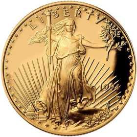 1 oz, USA, 1994, Gold - American Eagle obverse