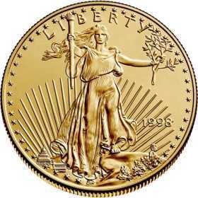 1 oz, USA, 1998, Gold - American Eagle obverse