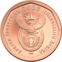 Ten Cent, South Africa, 2023, Copper plated Steel obverse