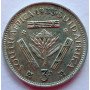 Threepence, South Africa, 1933, Silver