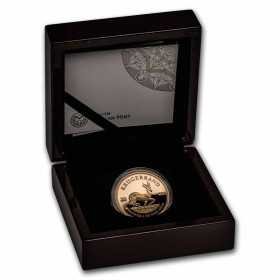 1 oz Krugerrand, South Africa, 2022, Gold, Box Open